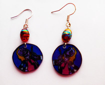Beetlejuice Earrings