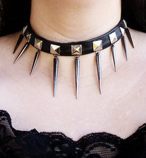 Upcycled Punk Collar