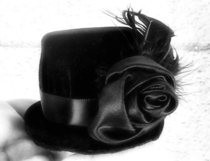 Upcycled Miniature Gothic Tophat