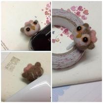 Needle Felting Missy Owl Plugy