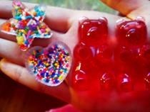 Resin Gummy Bears And Sprinkle Cups