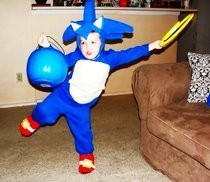 Sonic The Hedgehog An Knucles Kids Halloween Costume