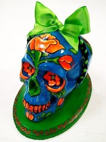 Frida Day Of The Dead Skull