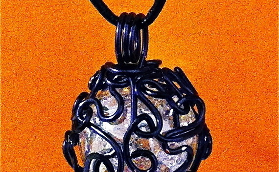 Bird Nest Mess Wire Wrapped Marble