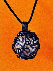 Bird Nest Mess Wire Wrapped Marble