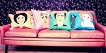Squashy Sisters Cushions