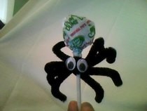 Spider Lollipops