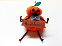 Felt Pumpkin People