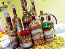 Decorative Grain Bottles