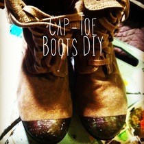 Diy Cap Toe Boots 