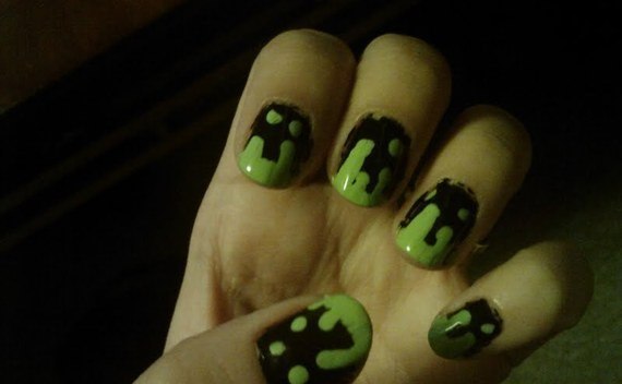 Goosebumps Inspired Nails!