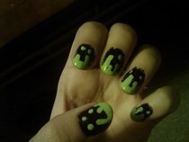 Goosebumps Inspired Nails!