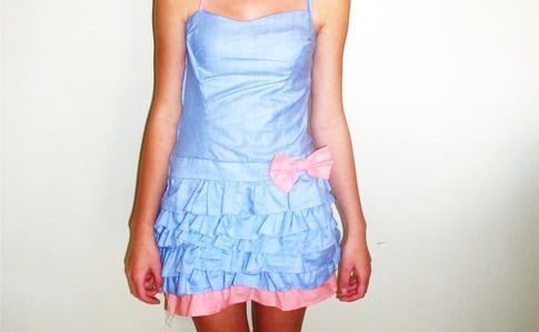 Layered Criss Cross Dress