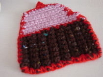 Crocheted Cupcake Coasters