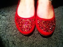 Diy Swarovski Covered Ballerina's!
