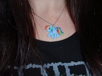 Rainbow Dash Necklace