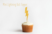 Mini Lighting Bolt Topper