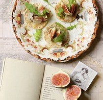Fig And Pecorino Crescia With Honey