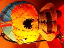 Pumpkin Zombie Feltie