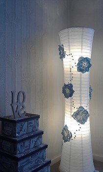 Upcycled Paperlamp
