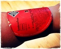 Torn Paper Vinyl Record Cuff Part I