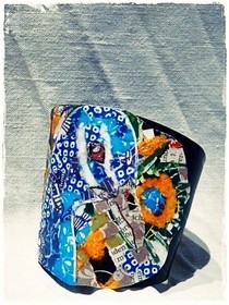 Torn Paper Vinyl Record Cuff Part 2