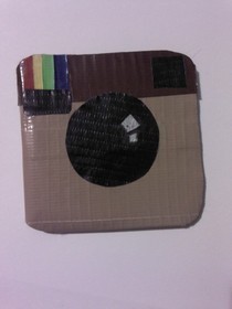 Duct Tape Instagram Wallet