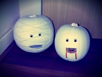 Spooky Pumpkins   Vampire & Mummy
