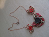 Country Button Necklace