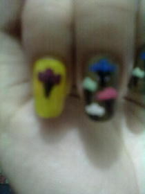 Ice Cream Nail Art