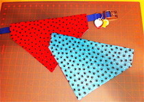 Reversible Over The Collar Dog Bandana