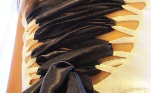Corset Back Dress Reconstruction