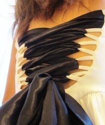 Corset Back Dress Reconstruction