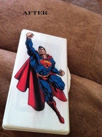 Superman Wipe Case