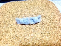 Felt Ribbon Earring