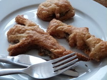 Halloween Puff Pastry Parcels