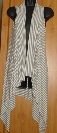 A Rough Cut Asymmetrical Cardigan