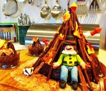 Bonfire Night Cake