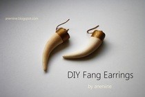 Diy Fang Earrings