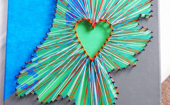 My String Art Of The Netherlands