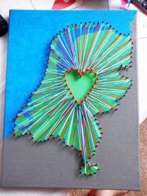 My String Art Of The Netherlands