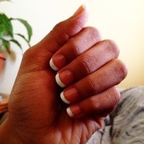 French Tip (For Short Nails)