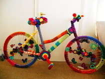 How To Yarnbomb / Yarnstorm A Bike