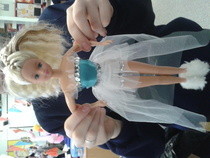 Winter Barbie Dress