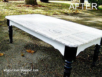 Sheet Music Coffee Table  Rimsky Korsa Koffee