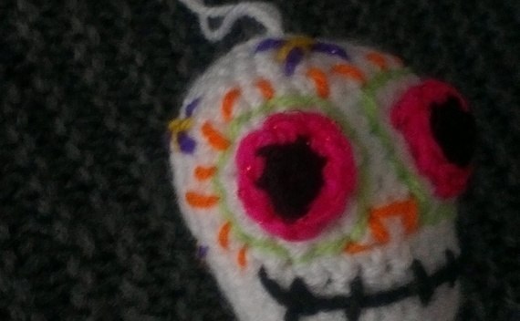 Crochet Dia De Los Muertos Sugar Skull