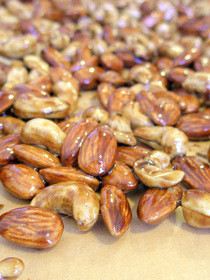 Candied Maple Nuts