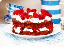 Raspberry And White Chocolate Cake