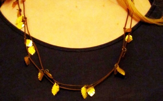 Autumn Leaves Necklace