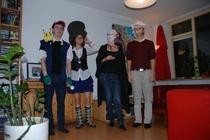 Girly Mad Hatter Costume